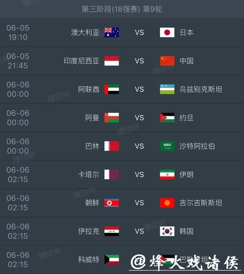 2026世界杯赛程全面预测